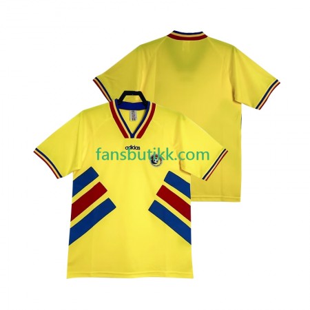 Fotballdrakt Romania Retro Hjemmetrøye 1994 Kortermet